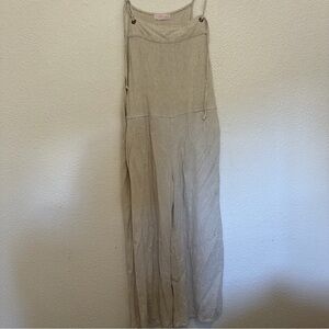 Elegant Beige Jumpsuit